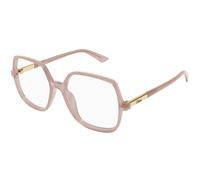 Chloé Femme Chloé CH0368O 004 Montures optiques Acétate Beige Transparent Géométrique