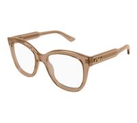 Chloé Femme Chloé CH0378O 005 Montures optiques Acétate Marron Transparent Carré