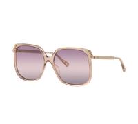 Chloé Femme Sunglass CH0286S - Couleur du Monture: Brun, Couleur de Lentille: Dégradé Pourpre