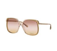 Chloé Femme Sunglass CH0286S - Couleur du Monture: Marron clair, Couleur de Lentille: Dégradé Rose