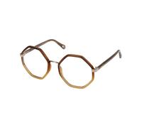 Chloé - Geometric Optical Frame - Femme - Accessoires - Brun - Taille: 53 MM
