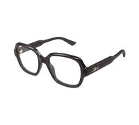 Chloé - Geometric Optical Frame - Femme - Accessoires - Gris - Taille: 53 MM