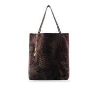 Chloé - Grand sac cabas Spin - Femme - Sacs - Brun - Taille: ONE Size
