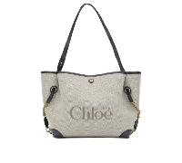 Chloé grand sac porté épaule femme gris - UNI