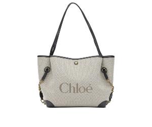 Chloé grand sac porté épaule femme gris - UNI