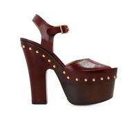 Chloé - High Heel Sandales - Femme - Chaussures - Brun - Taille: 37 EU