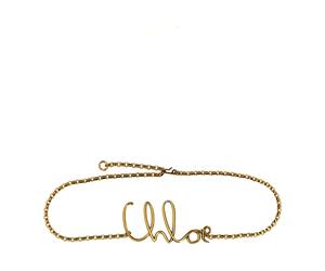 Chloé - Iconic Small Belt - Femme - Accessoires - Jaune - Taille: ONE Size