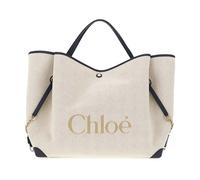 Chloé - Large Clover Tote - Femme - Sacs - Beige - Taille: ONE Size