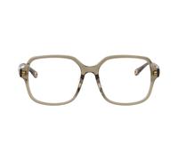 Chloé - Lunettes Carrées - Femme - Accessoires - Gris - Taille: 53 MM