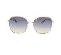 Chloé - Lunettes de soleil carrées oversize Rainbow - Femme - Accessoires - Orange - Taille: 59 MM