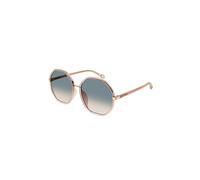 Chloé, Femme, Accessoires, Rose, Taille: 59 MM Geometric Lunettes de soleil