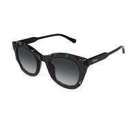 Chloé - Lunettes de soleil élégantes en noir - Femme - Accessoires - Gris - Taille: 50 MM