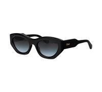 Chloé - Lunettes de soleil élégantes pour un look tendance - Femme - Accessoires - Noir - Taille: 53 MM