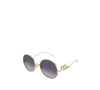 Chloé – Lunettes de soleil Panthos Femme Jaune Taille 56 mm