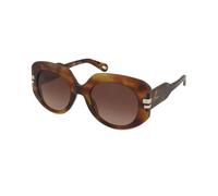 Chloé - Lunettes de soleil - unisex - Accessoires - Brun - Taille: 52 MM