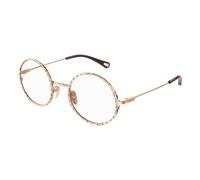 Chloé - Lunettes Rondes - Femme - Accessoires - Rose - Taille: 50 MM