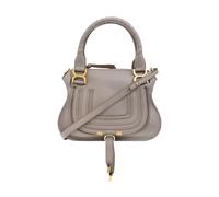 Chloé - Marcie Double Small Shoulder Bag - Femme - Sacs - Gris - Taille: ONE Size