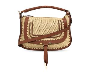 Chloé - Marcie Handbag - Femme - Sacs - Beige - Taille: ONE Size