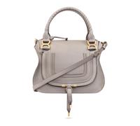 Chloé - Marcie Medium Shoulder Bag - Femme - Sacs - Gris - Taille: ONE Size