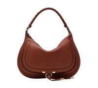 Chloé - Marcie Shoulder Bag - Femme - Sacs - Brun - Taille: ONE Size