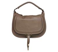Chloé - Marcie Shoulder Bag - Femme - Sacs - Brun - Taille: ONE Size