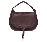 Chloé - Marcie Shoulder Bag - Femme - Sacs - Brun - Taille: ONE Size
