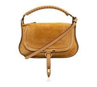 Chloé - Marcie Small Shoulder Bag - Femme - Sacs - Brun - Taille: ONE Size