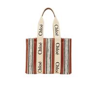 Chloé - Medium Woody Tote - Femme - Sacs - Brun - Taille: ONE Size