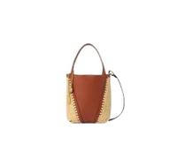 Chloé - Mini sac bandoulière en cuir Penelope - Femme - Sacs - Brun - Taille: ONE Size
