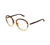 Chloé - Monture Optique - Femme - Accessoires - Brun - Taille: 53 MM
