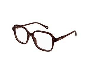Chloé - Monture optique - Femme - Accessoires - Brun - Taille: 54 MM