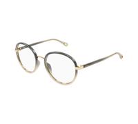 Chloé - Monture Optique - Femme - Accessoires - Gris - Taille: 53 MM
