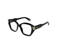 Chloé - Monture optique œil-de-chat - Femme - Accessoires - Noir - Taille: 51 MM