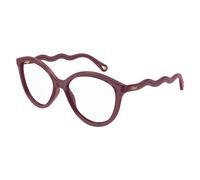 Chloé - Monture optique œil-de-chat - unisex - Accessoires - Rouge - Taille: 54 MM