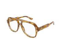Chloé - Monture Optique Pilote - Femme - Accessoires - Brun - Taille: 56 MM