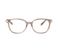 Chloé - Monture optique rectangulaire - Femme - Accessoires - Brun - Taille: 53 MM