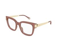 Chloé - Monture Optique Rectangulaire - Femme - Accessoires - Rose - Taille: 52 MM