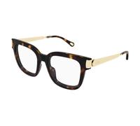 Chloé - Monture Optique Rectangulaire - unisex - Accessoires - Brun - Taille: 52 MM