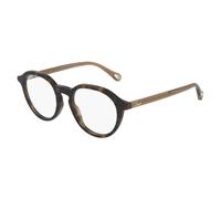Chloé - Monture optique ronde - unisex - Accessoires - Brun - Taille: 47 MM