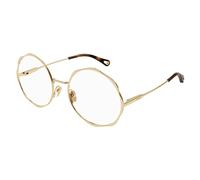 Chloé - Monture optique ronde - unisex - Accessoires - Jaune - Taille: 56 MM