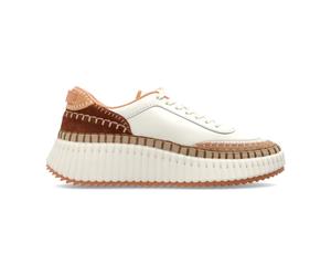 Chloé - Nama Platform Baskets - Femme - Chaussures - Blanc - Taille: 40 EU