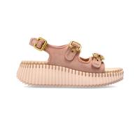 Chloé - Nama Platform Sandales - Femme - Chaussures - Rose - Taille: 37 EU