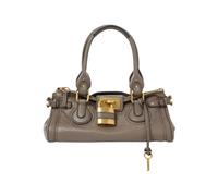 Chloé - Paddington Shoulder Bag - Femme - Sacs - Gris - Taille: ONE Size