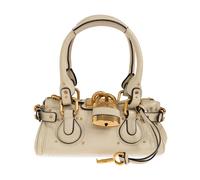 Chloé - Paddington Small Handbag - Femme - Sacs - Beige - Taille: ONE Size