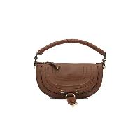 Chloé - Mini Sac Bandoulière Marcie - Femme - Sacs - Brun - Taille: ONE Size