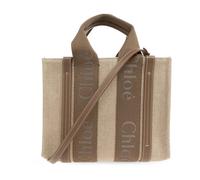 Chloé - Petit sac cabas shopper - Femme - Sacs - Beige - Taille: ONE Size