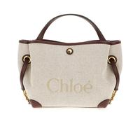 Chloé - Petit sac fourre-tout Double Carry - Femme - Sacs - Beige - Taille: ONE Size