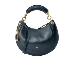 Chloé - Petit sac hobo banane zippé - Femme - Sacs - Noir - Taille: ONE Size