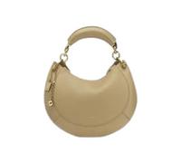Chloé - Petit sac hobo zippé Banana - Femme - Sacs - Beige - Taille: ONE Size