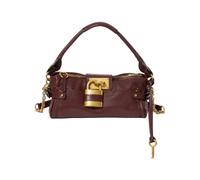 Chloé - Petit sac Paddington avec bandoulière - Femme - Sacs - Brun - Taille: ONE Size